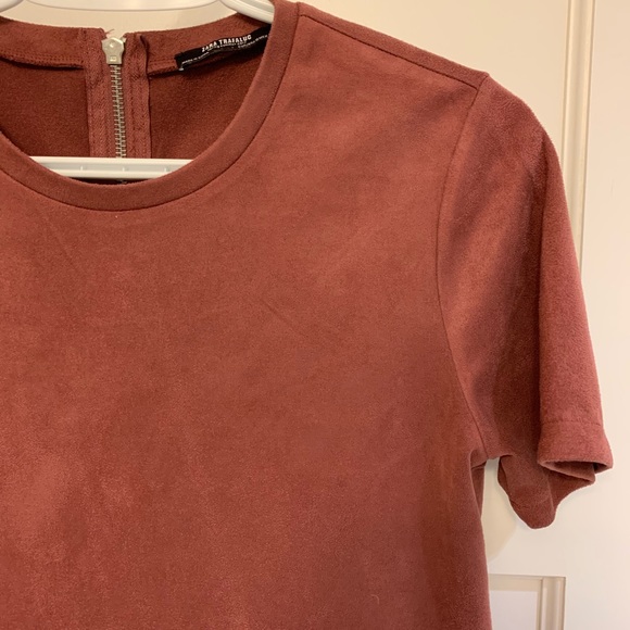 Suede Top - Picture 2 of 4